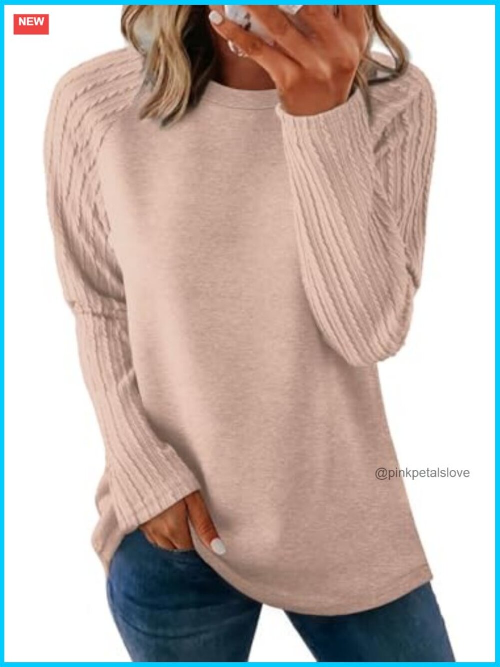 Long Sleeve Crewneck Oversized Sweatshirt Tunic Top with Leggings